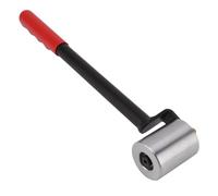 Seam Roller Tool | 6 Inch Iron Roller for PVC Flooring/Wallpaper/Protective Films | Sturdy Wallpaper Seam Roller with Long Handle for Bubbles Removal & Perimeter Sealing