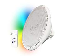 Seamaid 502679 Lampada Piscina PAR56 Ecoproof, 90 LED RGB con Telecomando, 16W
