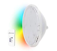 Seamaid 502839 Lampada Faro a LED Standard PAR56, 90 LED RGB con Telecomando 16W