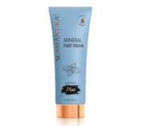 SEAMANTIKA - Crema Piedi Minerale con Olio di Menta - Idratante e Rinfrescante - Adatta a Tutti i Tipi di Pelle - Ripara Talloni Screpolati - Senza Parabeni, Solfati, Oli Minerali - 75 ml