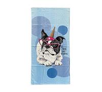 Telo Mare Stampato 80x160cm Asciugamano in Spugna Velour 100% cotone Beach Towel Telo Mare Leggero (Hawaii)