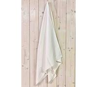 Seamar Telo Microfibra Tinta Unita 90x165 cm Telo Mare Sport Palestra viaggio (Bianco)