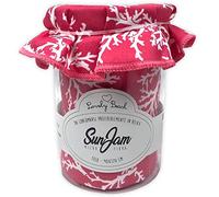 Seamar Telo Stampato Telo Mare SunJam in Microfibra 90x170cm 100% Poliestere Asciugamano Piscina, Telo Tecnico (Corallo-Fucsia)