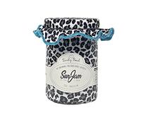 Seamar Telo Stampato Telo Mare SunJam in Microfibra 90x170cm 100% Poliestere Asciugamano Piscina, Telo Tecnico (Animalier)