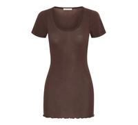Seamless Basic Maglietta 'Roseanna' marrone scuro Donna Seamless Basic L-XL