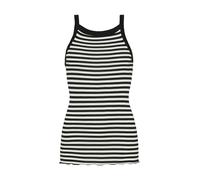 Seamless Basic Top 'Silky Daze' nero / bianco Donna Seamless Basic L-XL