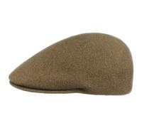 Seamless Wool Flat Cap Kangol berretto becco anatra coppola gatsby XL/60-61 - beige scuro