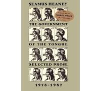 Seamus Heaney The Government of the Tongue (Tascabile)
