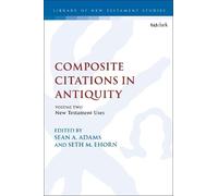 Sean A. Adams Composite Citations in Antiquity (Tascabile)
