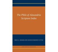 Sean a Adams Zanne Domoney- The Philo of Alexandria Scripture (Copertina rigida)