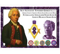 Sean Alemayehu Tewodros Giorgis presents Da Archives Spades Collection Book Prince President Giorgis.: Ancient Heads Of Spades Editions And ... Series Hologram And Color Game Playing Cards.