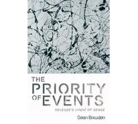 Sean Bowden The Priority of Events (Copertina rigida)