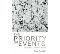 Sean Bowden The Priority of Events (Tascabile)