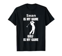 Sean è Il Mio Nome Golf è Il Mio Gioco Divertente Dire Abbigliamento Maglietta