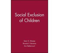 Sean G. Massey Social Exclusion of Children (Tascabile)