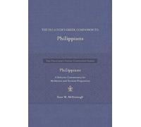Sean M. McDonoug The Preacher's Gr ompanion to Philippian (Copertina rigida)
