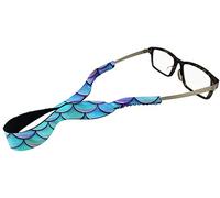 Seanative - Cinturino in neoprene per occhiali da sole da donna e uomo, leggero e di sicurezza Blu e viola. Taglia unica