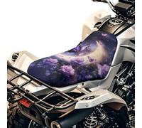 SEANATIVE Moon Butterfly ATV Accessori Moto Coprisedile Universale Moto Protezione Sedile Flessibile Traspirante Imbottito Protezione Impermeabile Cuscino Moto Fodere