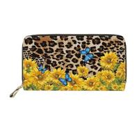 SEANATIVE Portafoglio da donna con cerniera, casual, per telefono, portamonete, portamonete, organizer, Tribale Geometrico, Taglia unica, Fermasoldi