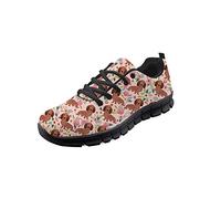 SEANATIVE - Scarpe da corsa da donna, in rete, traspiranti, comode, (Bassotto), 40.5 EU