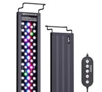 SEAOURA Luce Acquario WRB con Tempo per Acquario d'Acqua Dolce 60-75cm