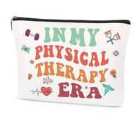 SEAOYOZO PT OT NP Borsa per il trucco da donna, PT Gifts OT Apprezzamento Regalo PTA regalo, fisioterapista laurea regali per la salute mentale, Pt, Nella mia era di terapia fisica