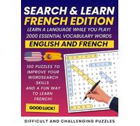 Search and Learn: French Edition: 2,000 Essential Vocabulary Words