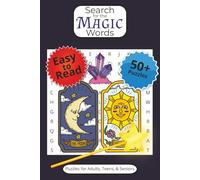 Search for the Magic Words: 50+ Puzzles with Easy to Read Print about Spells, Potions, Curses, and More | 6 x 9 Inches, 110 Pages | Gifts for Vacations, Holidays, and Downtime