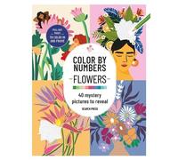 Search Press Color by Numbers: Flowers (Tascabile) Colour by Numbers