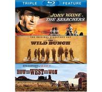 Searchers / Wild Bunch / How the West Was Won (Triple-Feature) (Blu-ray)