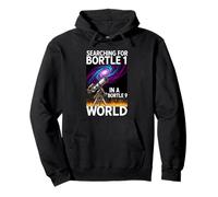 Searching for Bortle 1 Astronomy Stargazing Dark Sky Funny Felpa con Cappuccio