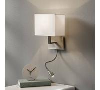 Searchlight Applique 6519 lampada da lettura LED argento satin Searchlight