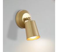 Searchlight Applique a LED ricaricabile CONE, color oro, larghezza 10 cm, metallo Searchlight