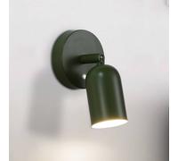 Searchlight Applique a LED ricaricabile CONE, verde scuro, larghezza 10 cm, metallo Searchlight