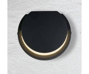Searchlight Applique da esterni LED Chiswick, nera, larghezza 14 cm, metallo Searchlight