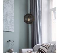 Searchlight Lampada a sospensione Wicker, 1 luce Searchlight