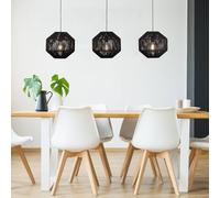 Searchlight Lampada a sospensione Wicker, 3 luci Searchlight