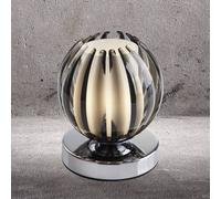 Searchlight Lampada da tavolo Claw touch, paralume fumè Searchlight