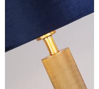 Searchlight Lampada da tavolo London, ottone/blu Searchlight