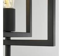 Searchlight Lampada da tavolo Squares, nero Searchlight