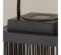 Searchlight Lampada LED per terrazza Sophelia, 26 cm, nera, rattan Searchlight