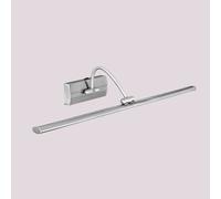 Applique Contemporanea Barcellona Acciaio Argento Led 10W