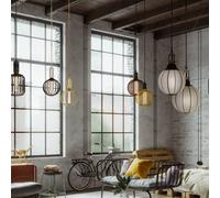 Searchlight Lampadina LED a tamburo, oro, E27, 3,5 W, 1.800 K, dimmerabile Searchlight