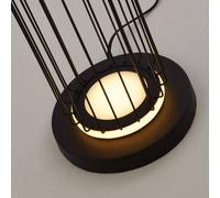 Searchlight Piantana LED Cage in design a gabbia Searchlight