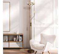 Piantana Contemporanea Mother Child Acciaio Policarbonato Led 25,5W 3000K