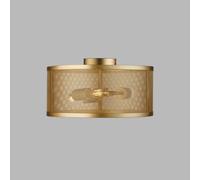 Searchlight Plafoniera Fishnet, oro, Ø 45 cm Searchlight