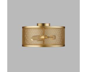 Searchlight Plafoniera Fishnet, oro, Ø 45 cm Searchlight