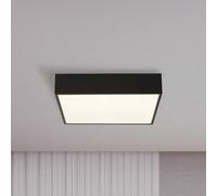 Searchlight Plafoniera LED per il bagno Zeus, nera, lunghezza 30 cm, metallo Searchlight