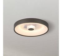 Searchlight Plafoniera LED Polka, color legno/bianco, Ø 38 cm, ferro/acrilico Searchlight