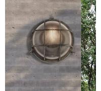 Searchlight Rubinetteria per imbarcazioni Porto rotonda, nero-argento Searchlight